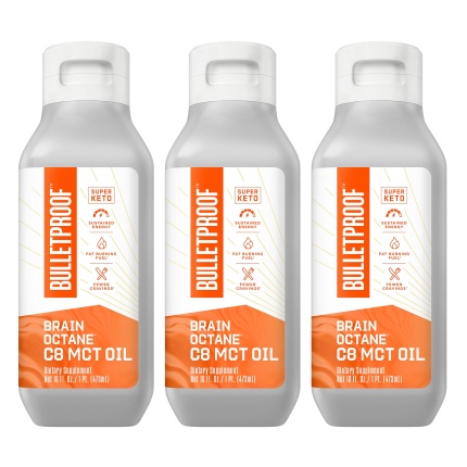 防彈品牌|純C8 MCT油|Brain Octane|473ml X 3瓶 8折 特賣中|美國原廠