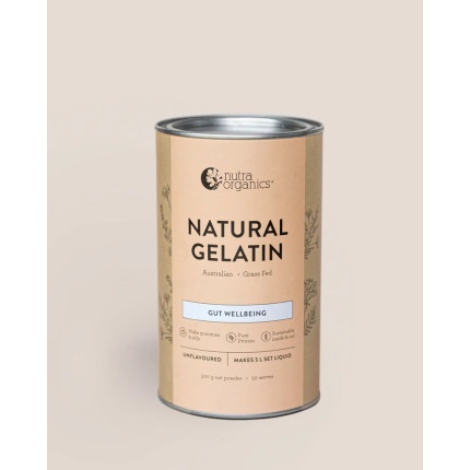 草飼牛牛肉明膠|吉利丁粉|Nutra organics